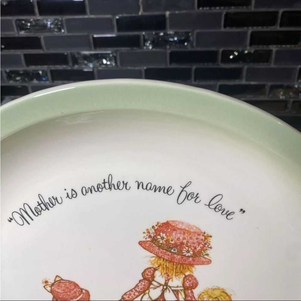 vintage Vintage (1970’s) Holly Hobbie Collector’s‎ Edition 10” Decorative Plate - Picture 3 of 6